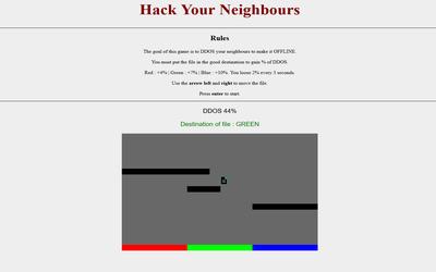 Hack Yours Neighbours